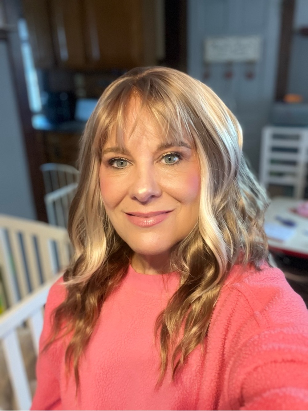 Stylish Blonde Highlighted Women’s Wig - Natural Wave